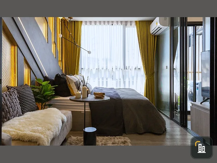 Condo down payment for sale, The Origin Sukhumvit - Sai Luat E22 Station, 1 bedroom, 1 bathroom, fully furnished, don't miss it.