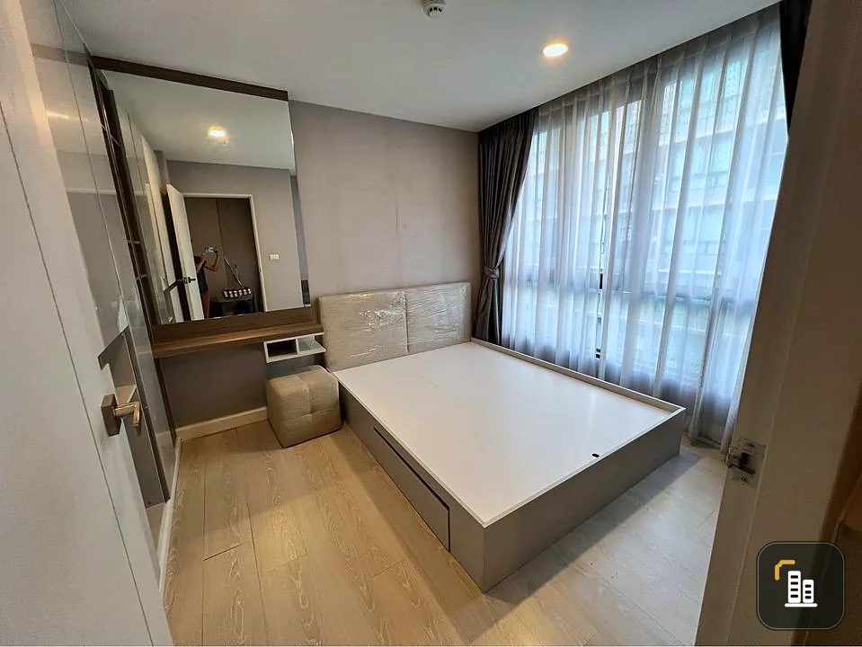 Condo for sale, The Cube Plus Minburi, nice room, furniture, complete electrical appliances. Just come and move in.