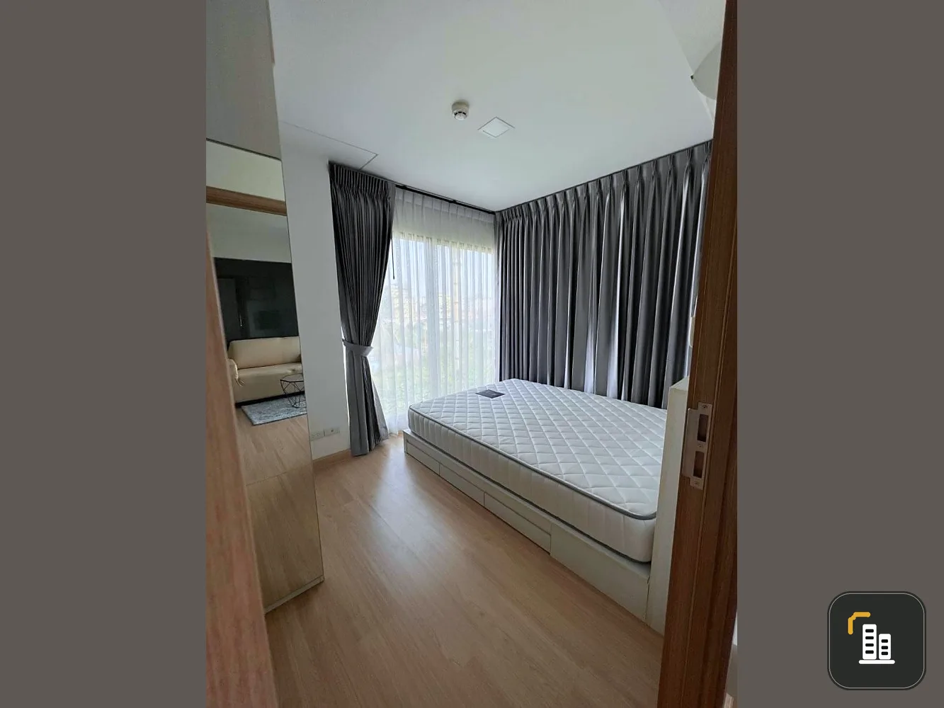For rent: Elite Salaya, spacious room. divided into proportions simple decoration The room is clean and comfortable. Don't miss it.