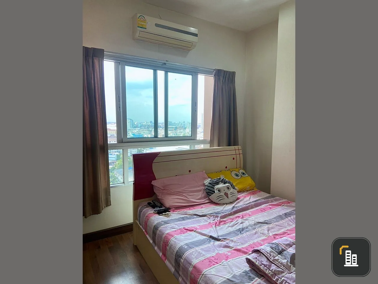 For sale Q House Sathorn, room ready to move in Fully furnished Complete set of electrical appliances Good like this, reserve now.