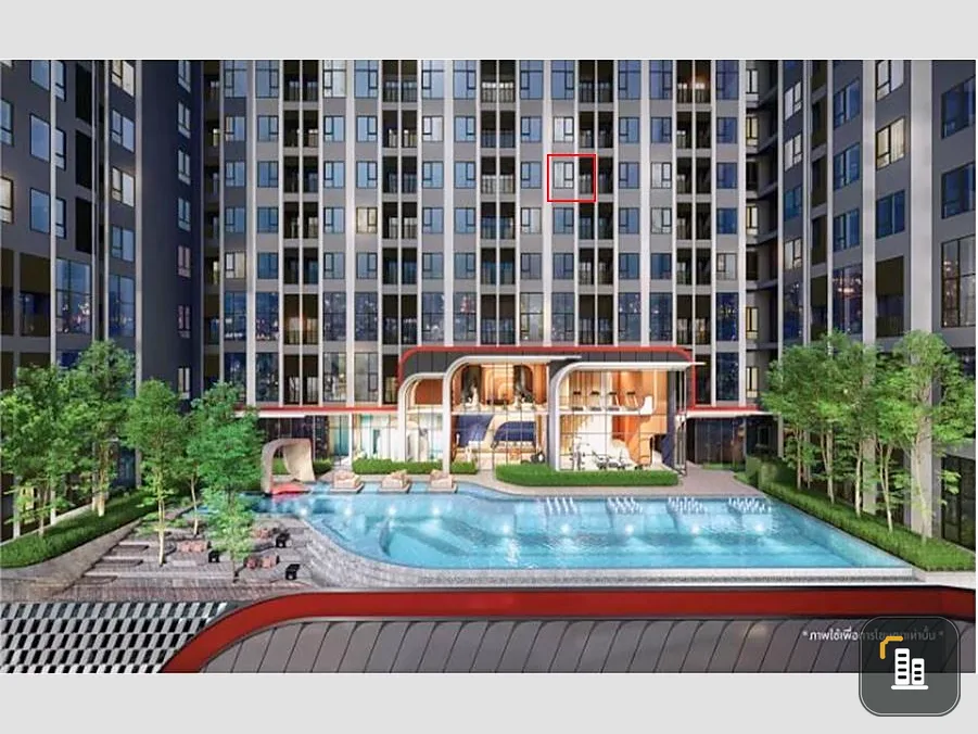 Selling down payment Origin Plug & Play Nonthaburi Station Simplex 1 Badroom Smart closet. Buy quickly, don't miss it.