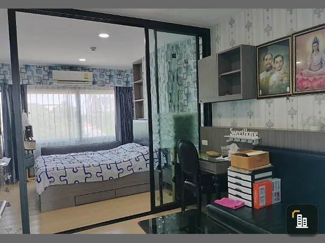 For sale: Weir 7 Bangna by Apasiri, 2nd floor, Building F, fully furnished, ready to move in. If interested, hurry to reserve as owner.
