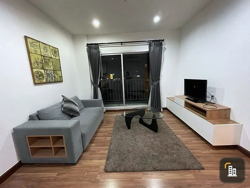 For sale, for rent, Centric tiwanon, 2 bedrooms, 2 bathrooms, 7th floor corner, BTS view, fully furnished, reserve now.