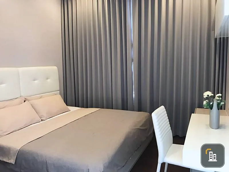Q Asoke Condo for rent Fully furnished, beautiful room, high floor, good view, recommend you not to miss it.