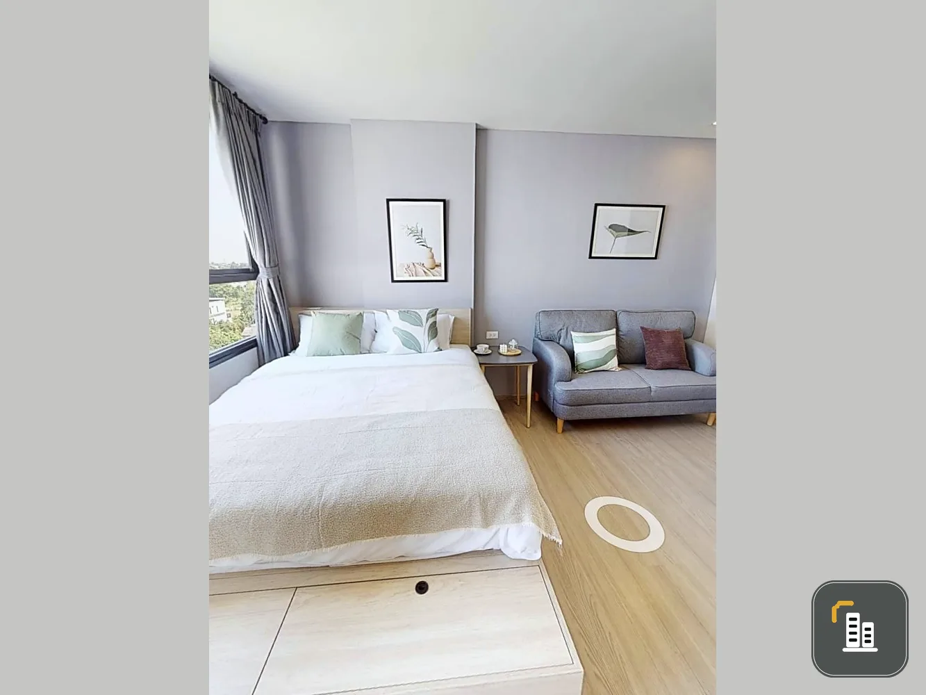 Down payment for sale, D Condo Hype Rangsit, Building A, 5th floor, north view, Fully Furnished, hurry and reserve as owner.
