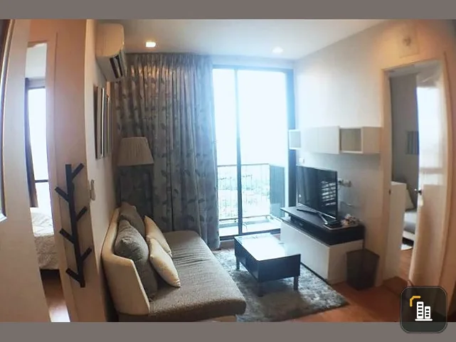 For sale: Q House Sukhumvit 79, 26th floor, corner room, beautiful view, 2 bedrooms, fully furnished, ready to move in immediately. Reserve quickly.