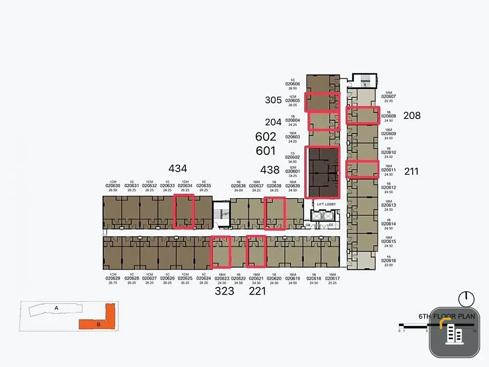 Selling down payment D Condo Hype Rangsit, 2nd floor, room B204, pool view. If interested in being an owner, hurry and reserve now.