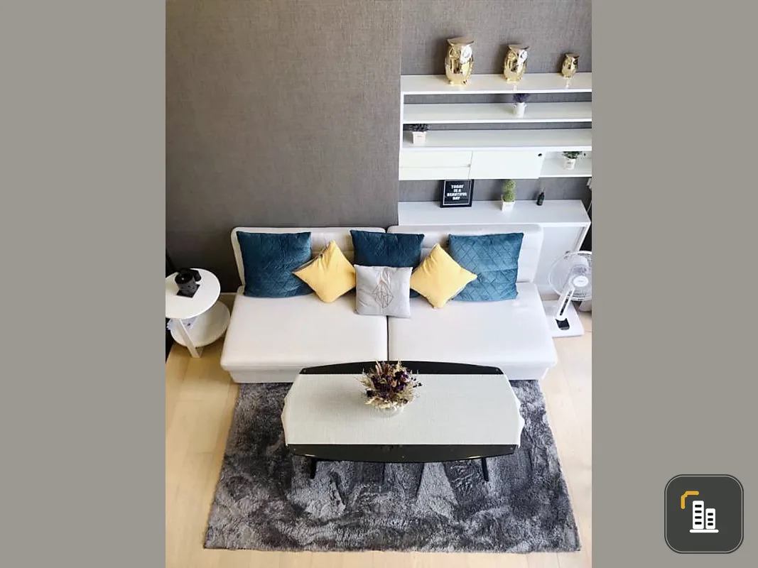 Chewathai Resident Asoke for rent LOFT 2 floors, fully furnished, ready to move in, north side, beautiful view, don't wait to rent.