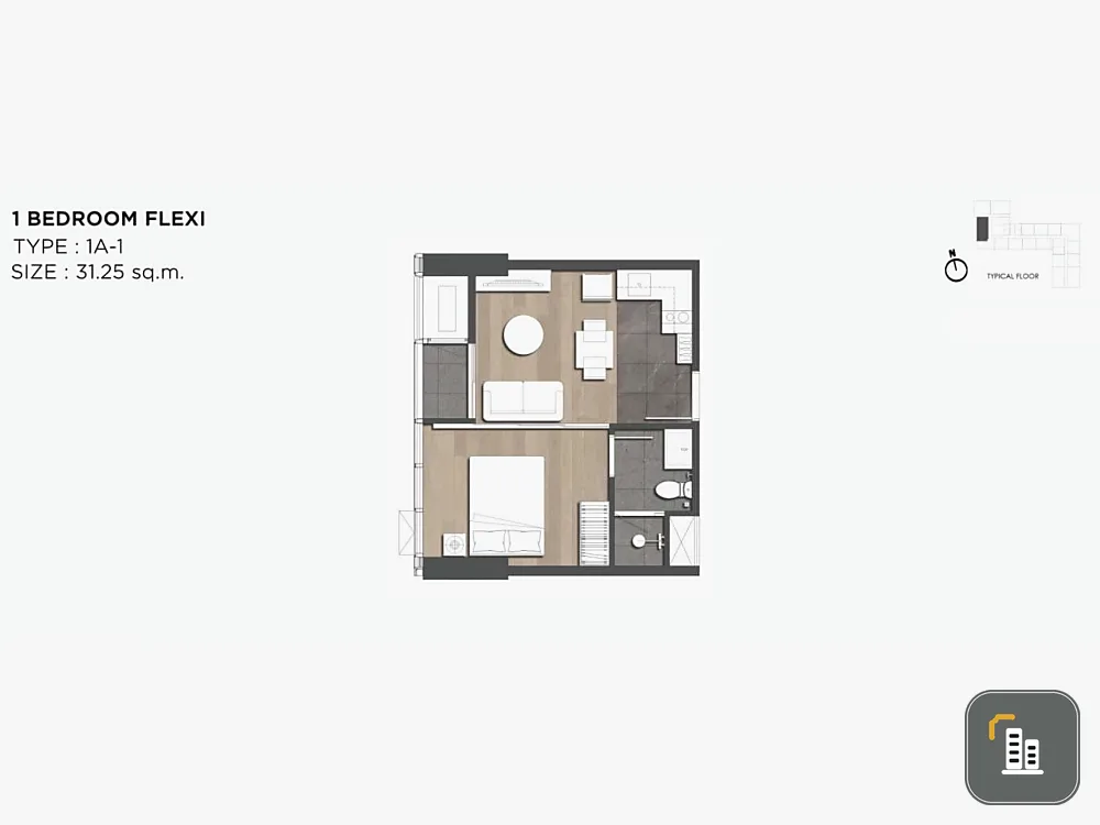 For sale: The Extro Phayathai - Rangnam, 9th floor, spacious room, very good project. Hurry and reserve to be the owner now.
