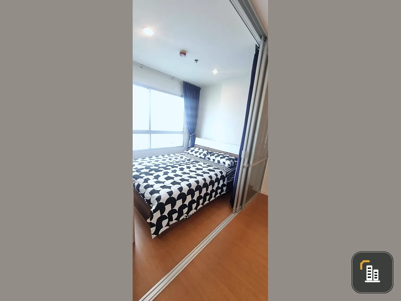 Condo for sale, Lumpini Park Beach, Jomtien (Jomtien), partitioned room, swimming pool view, nice and suitable for relaxation.