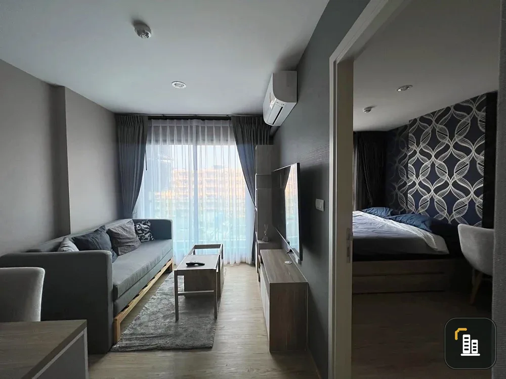 For rent!! Condo The Excel Hideaway Sukhumvit 50, decorated with awesome walls, full set of furniture, good like this, book now!!