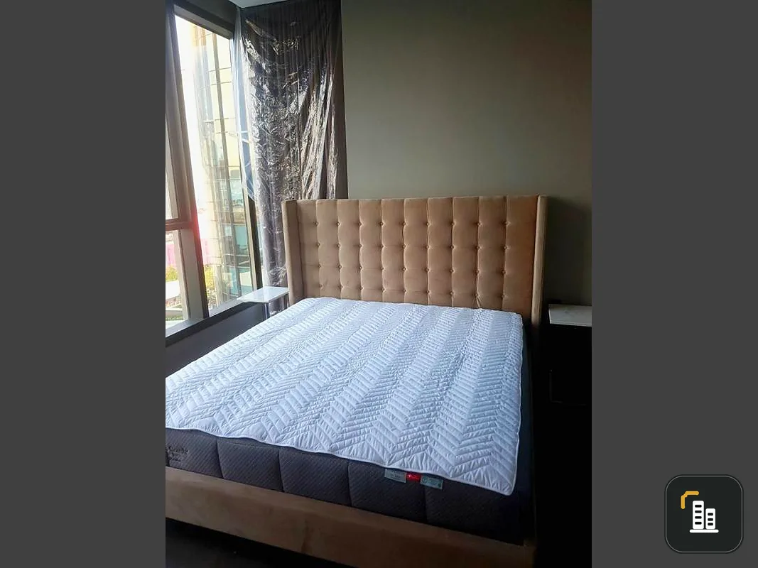 For rent, The Esse at Singha Complex, 1 bedroom, 1 bathroom, size 48 sq.m., good view, easy travel, super convenient, urgent rent