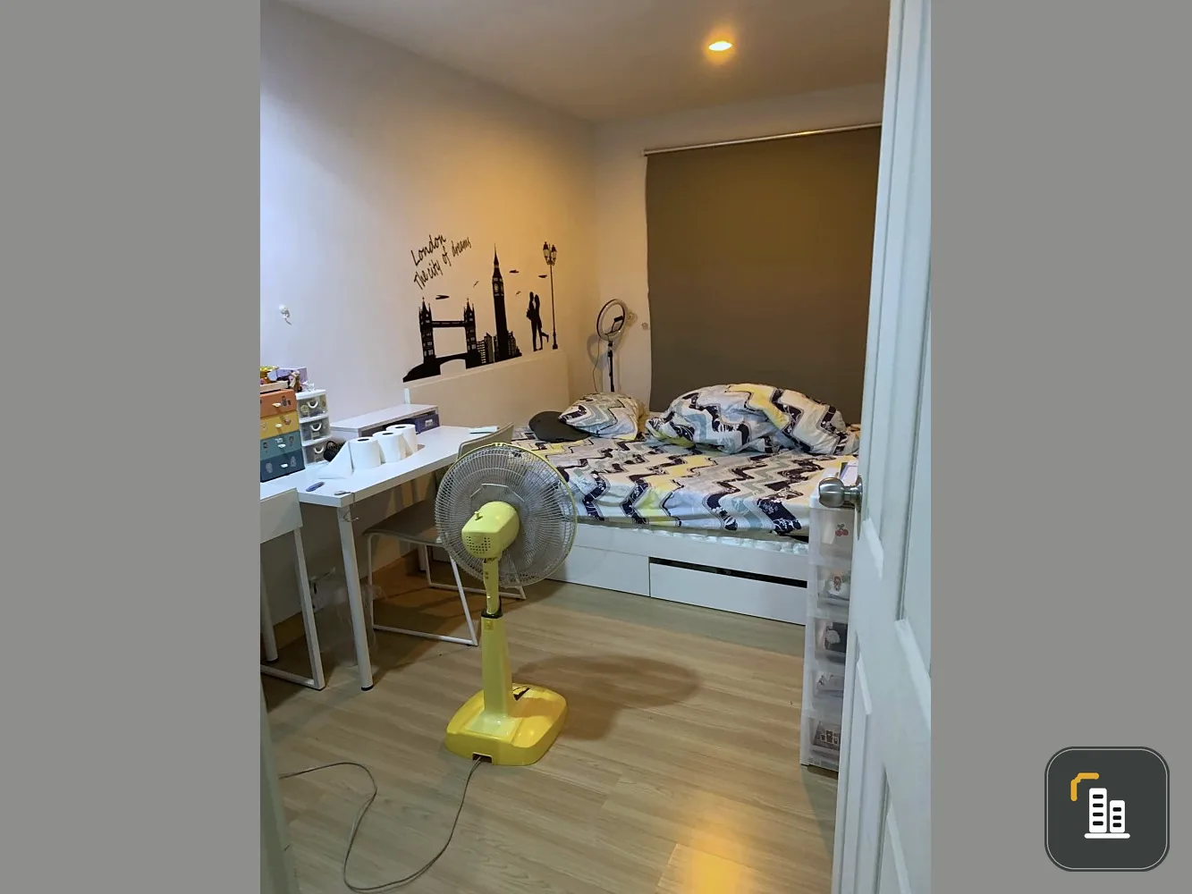 For sale: The Kith Plus Nawamin, simple decorated room. Complete electrical appliances You can just come in and stay.