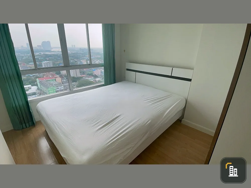 For sale Lumpini Ville Chaengwattana-Pak Kret, 24th floor, river view, complete with furniture and electrical appliances. Book now.