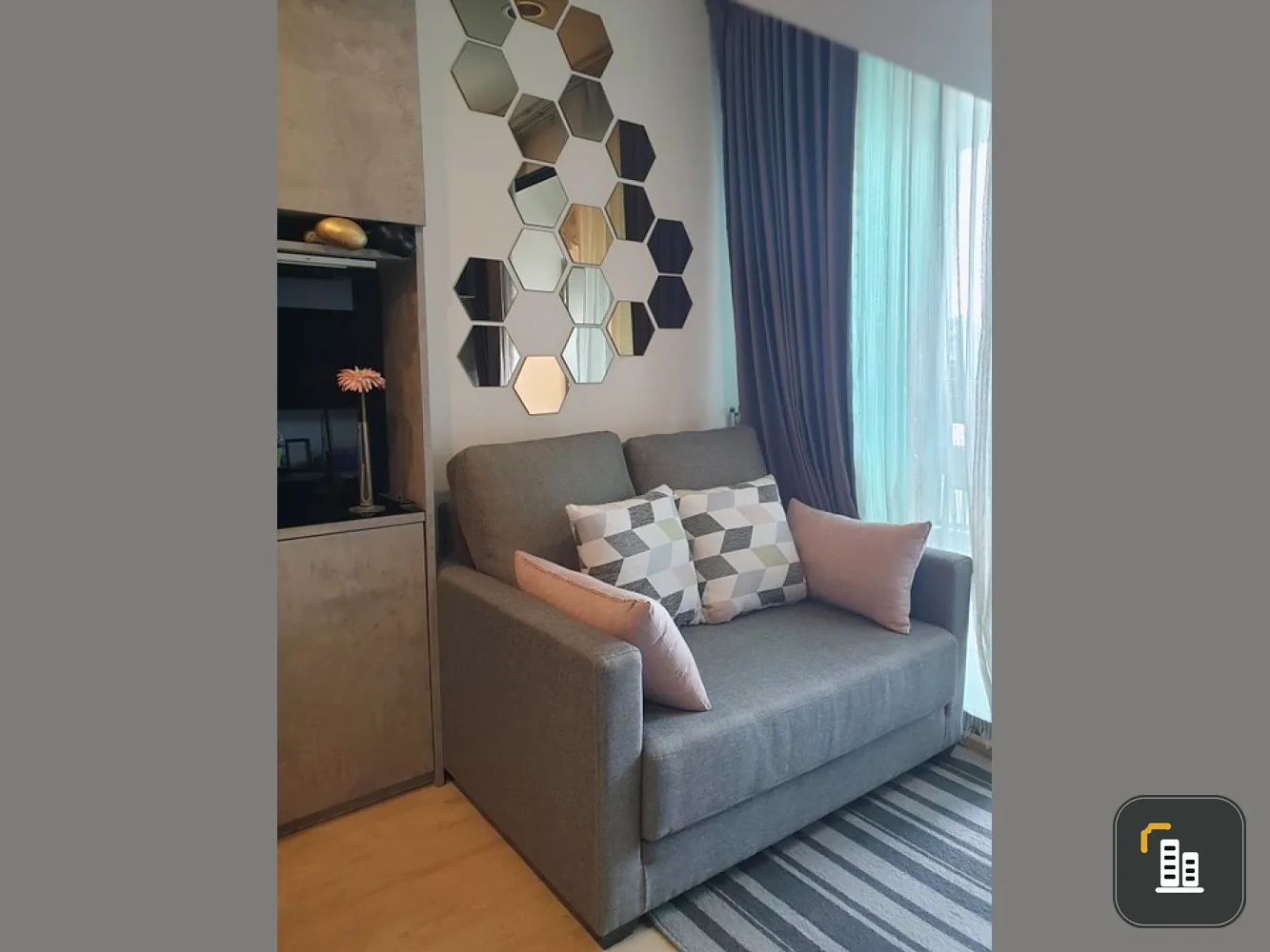 Condo for sale, Ideo Sathorn-Tha Phra, 1 bedroom, 1 bathroom, 16th floor, high view, great price, must hurry and reserve.
