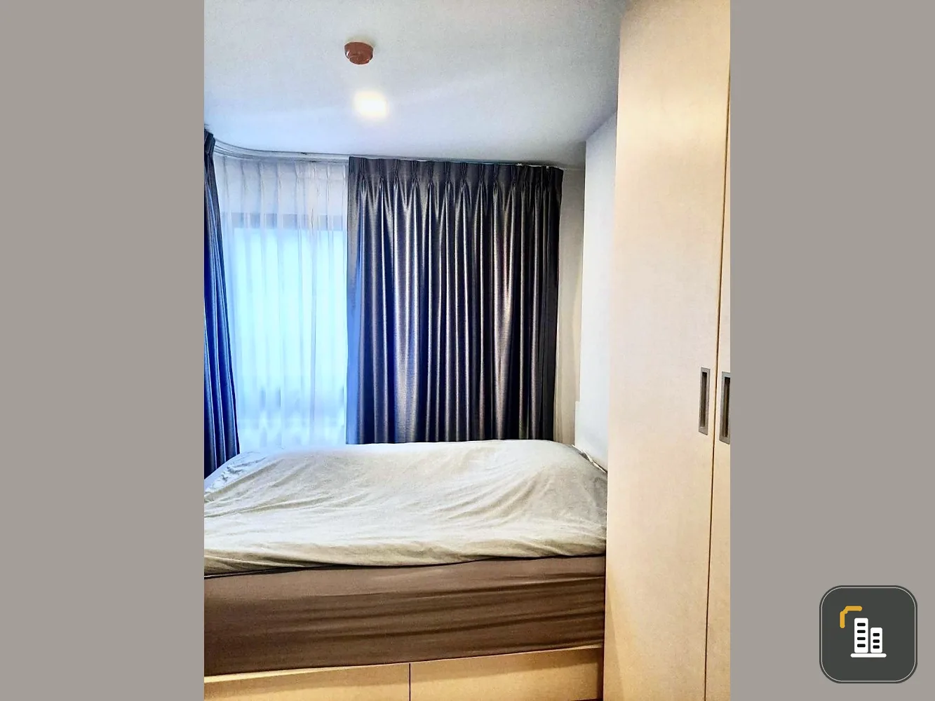For sale, Condo Pause Sukhumvit 103, separated rooms, perfectly divided into zones, plus the price is not too high. Book now.