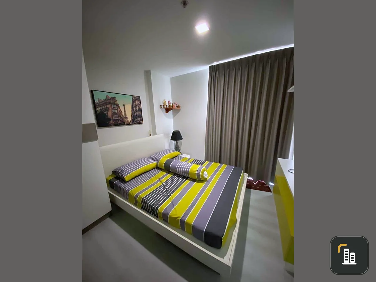 Khakha Condo Greene Chaengwattana 1 Bedroom 16th floor with amenities Just come and move in.