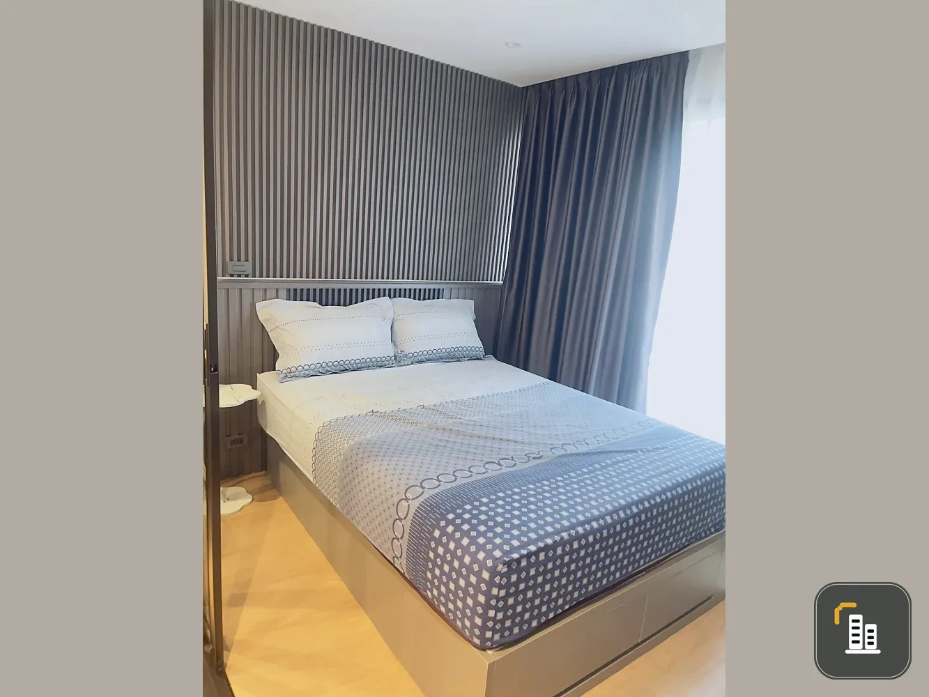 For rent, The Matt Sathorn-Tha Phra, room ready to move in, nice built-ins, nice to sleep in, good furniture, hurry and reserve now.