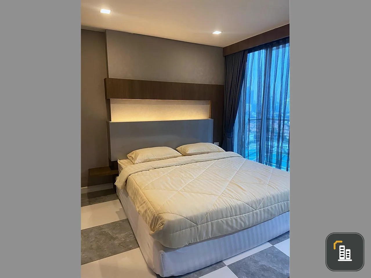 For rent!! Condo Le Luxe Condominium, a room decorated simply and elegantly, very livable, premium grade furniture, book now!!