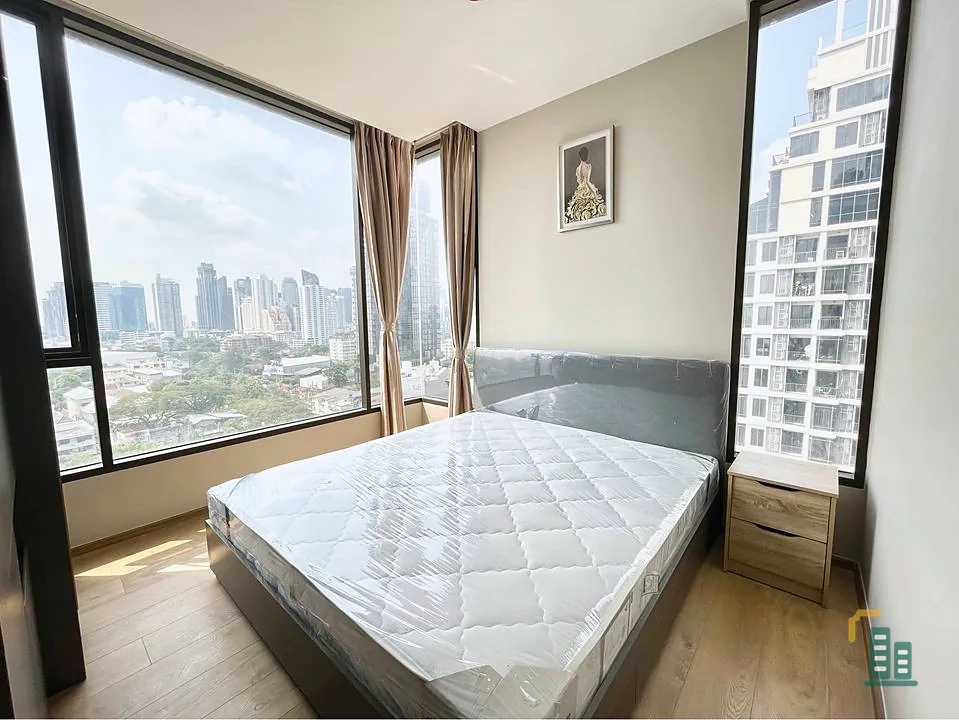 For Rent The Fine Bangkok Thonglor-Ekkamai, open view, comfortable to the eyes, fully furnished. If you don't reserve, you will regret it.
