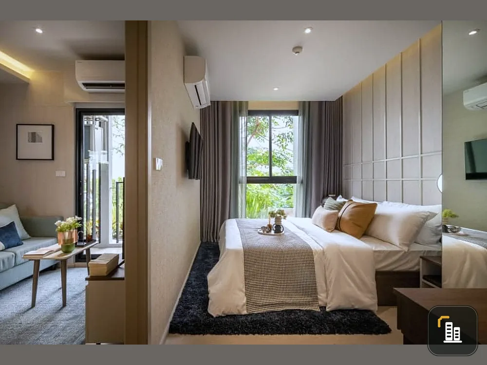 Down payment for sale, Nue Cross khu Khot Station, 5th floor, swimming pool view. Comes with a great price. Hurry and reserve now.
