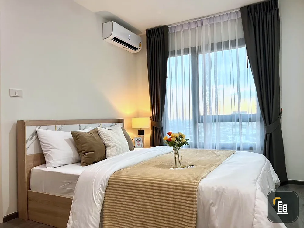 For rent, Rich Park Triple Station, unblocked view, 29th floor, complete amenities, hurry and reserve now.