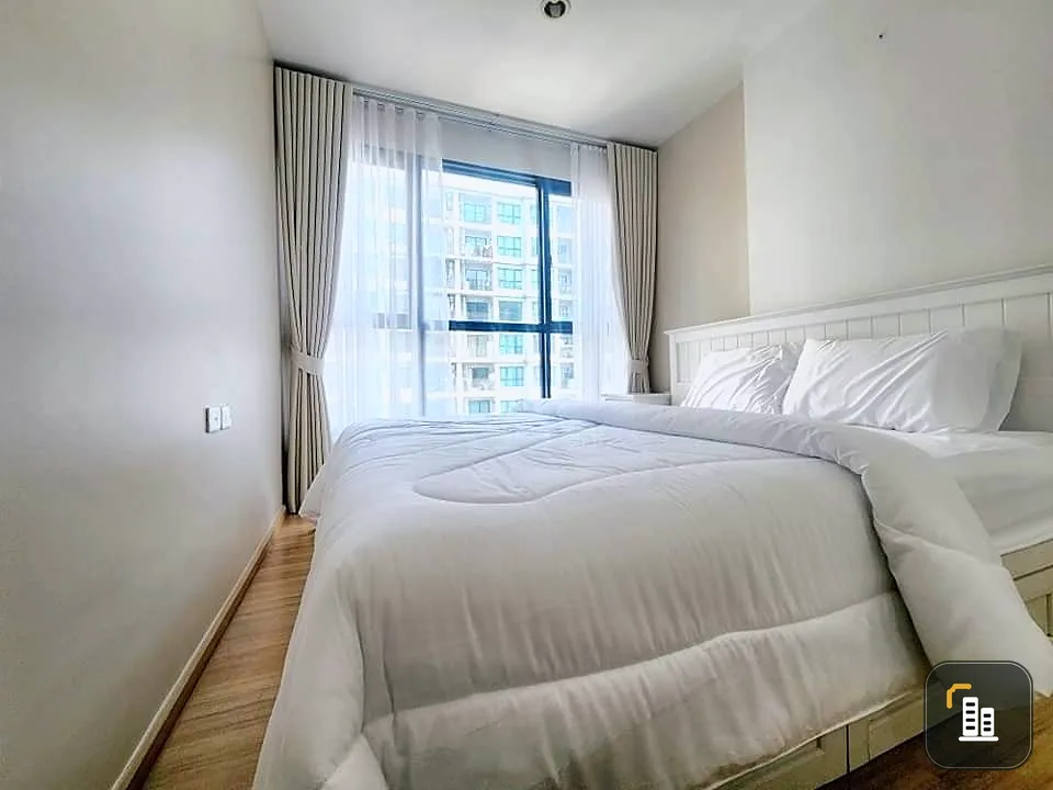 For sale: The Base Chaengwattana, high floor, minimalist decorated room, clean and comfortable. Minimalists, hurry and reserve now.