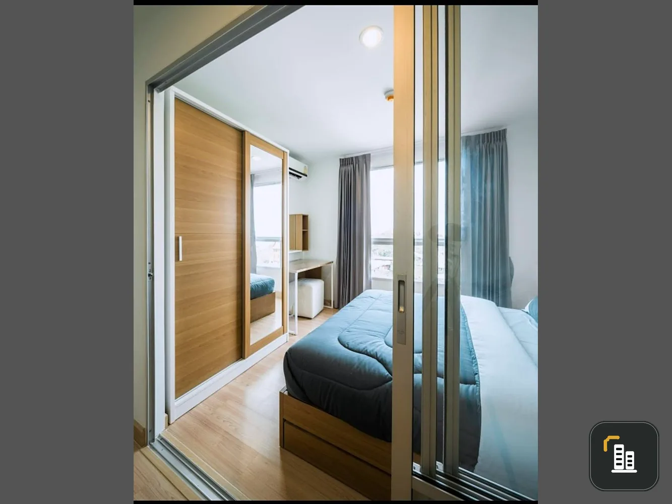 For sale, for rent, The Niche ID Rama 2, Phase 1, 4th floor, fully furnished. Book now, don't miss it.