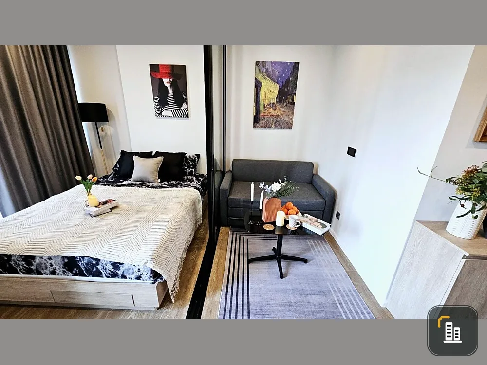 Condo for rent, Modiz Sukhumvit 50, beautiful room, very livable, fully furnished, book now.