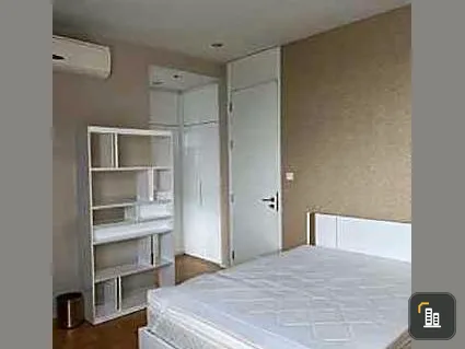 Condo for rent, M Ladprao, comfortable leather sofa. Lots of usable space. It's so good that you can move in just by yourself.