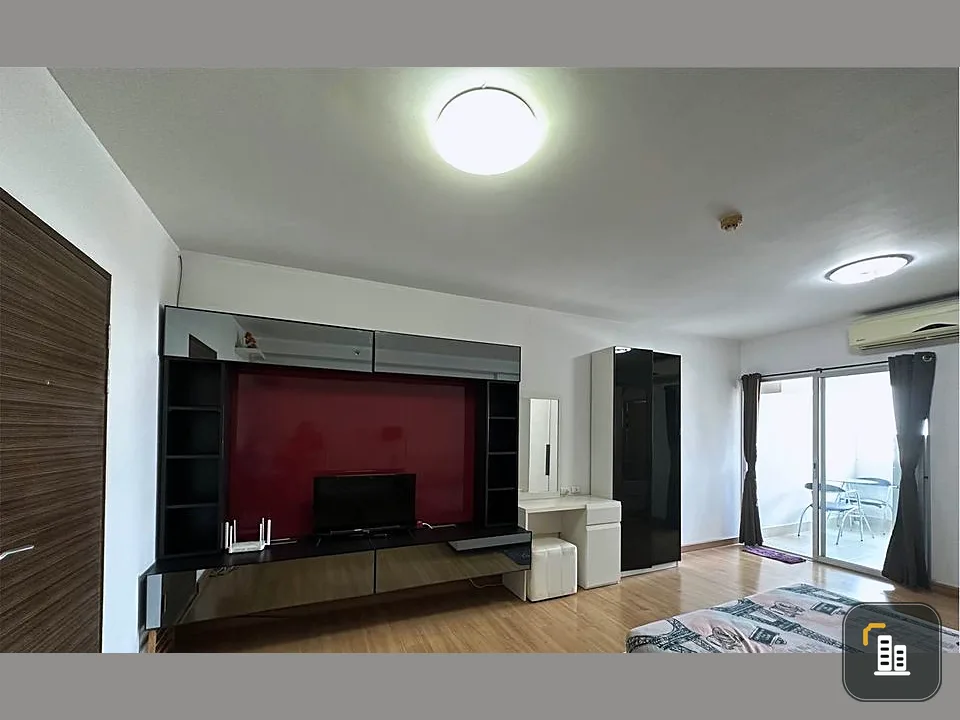 Condo for sale, rent, Supalai Park, Tiwanon Intersection, corner room, private space. Fully furnished, reserve quickly.