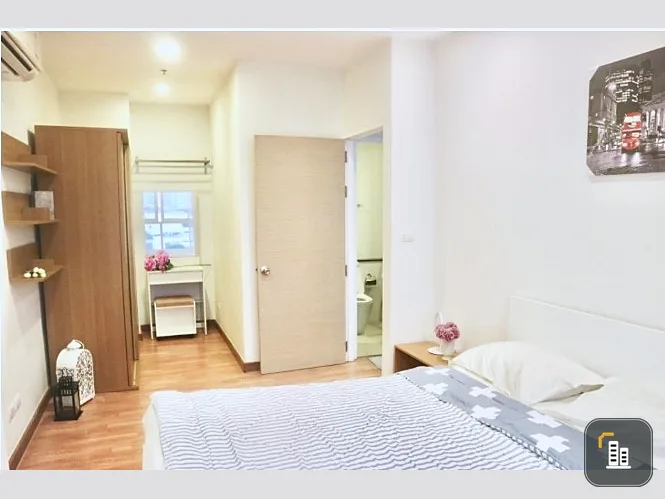 Condo for rent, The Coast Bangkok Sukhumvit-Bangna, 2 bedrooms, 1 bathroom, 12th floor, ready to book now, don't miss it.
