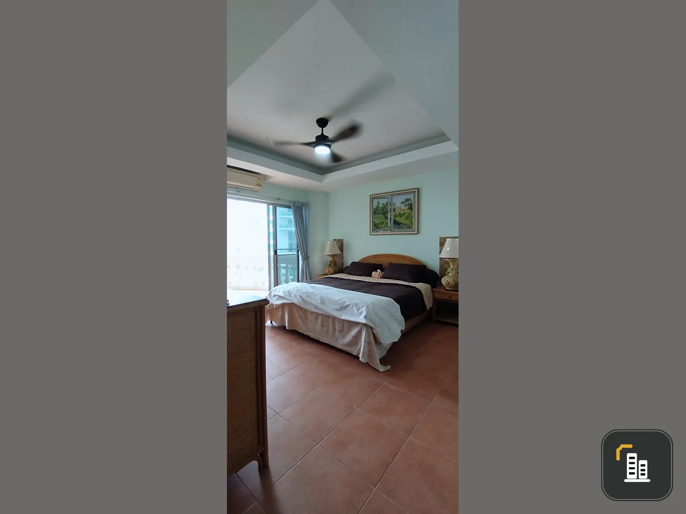 For sale: Park Beach (North Pattaya), high floor, great sea view, room ready to move in. Just come and move in.