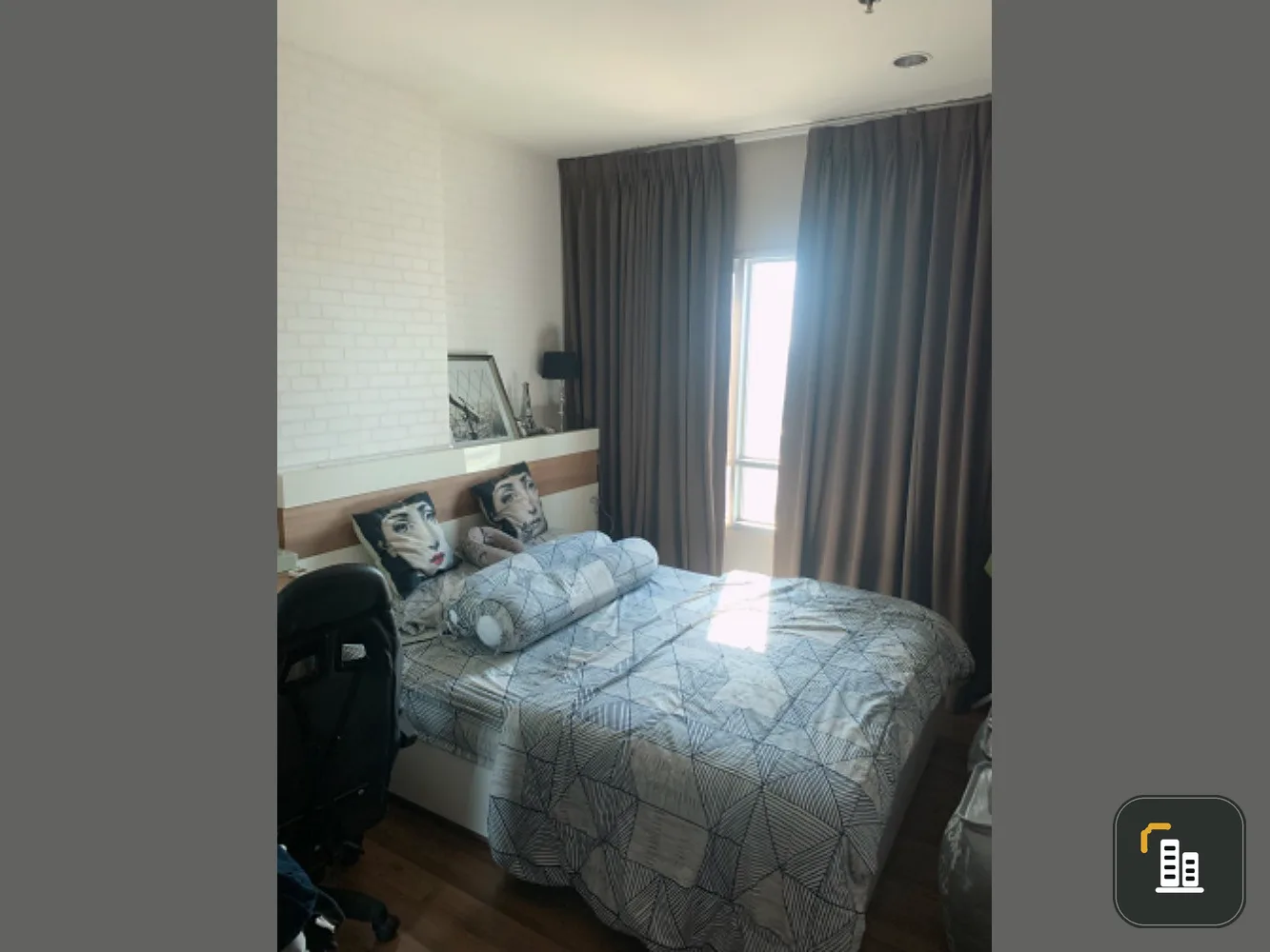 Centric Tiwanon Station for sale, 9th floor, Building B, comes with complete decorations. Book now, don't miss it.