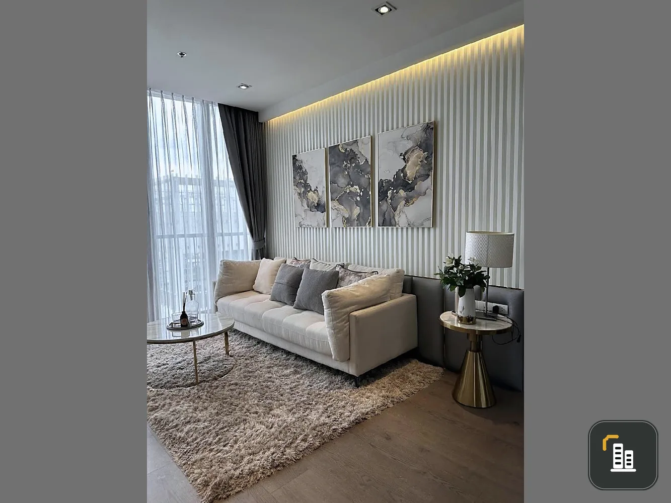 Urgent sale!! Condo Park 24 Origin Phrom Phong, beautifully decorated and classy, beautiful built-ins, ready to move in!!