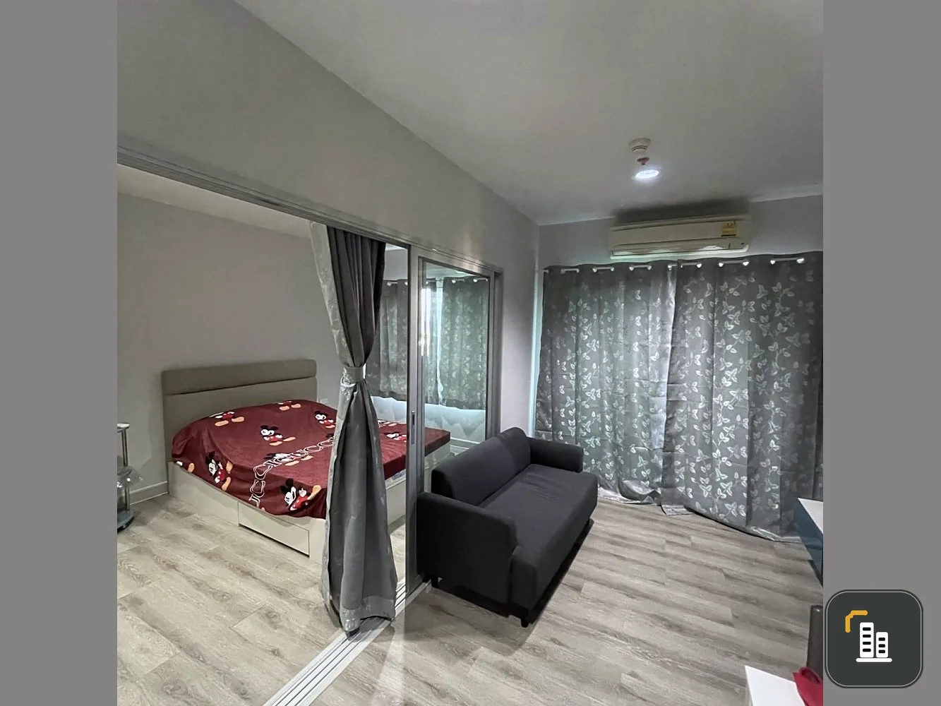 Condo for sale, Centric Sea (Pattaya Central), partitioned room, garden view, nice to live in. Don't wait.