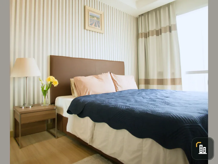 Urgent for rent, True Thonglor. Room decorated in a minimalist modern style. Come only to stay Hurry and make a reservation.
