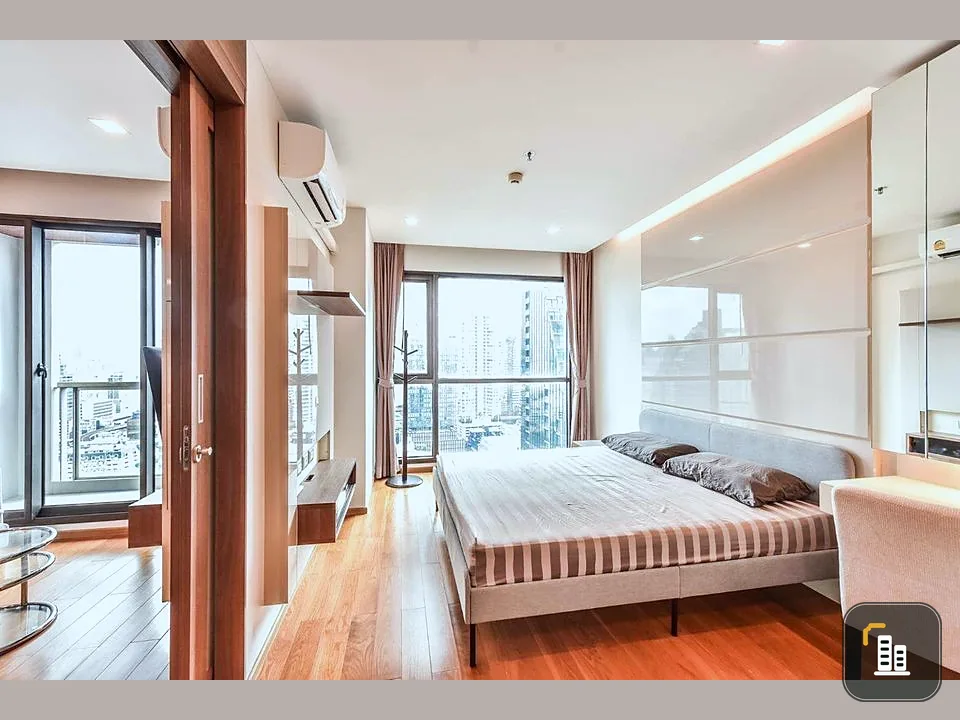 For sale: The Address Sathorn, 27th floor, extremely beautiful view, decorated room, Buit-In, extremely luxurious, very livable, hurry and reserve now