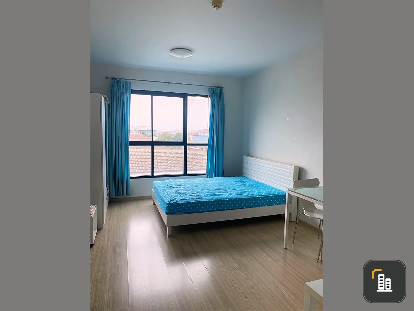 Be You Condo for sale, Studio room, separate kitchen, furnished + electrical appliances, ready to reserve now.