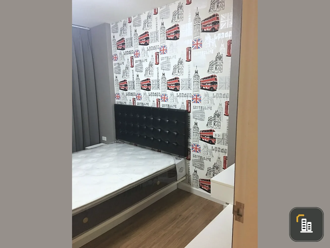 For sale: I Condo Sukhumvit 103, corner room, all built-in furniture. Hurry and reserve now, don't miss it.