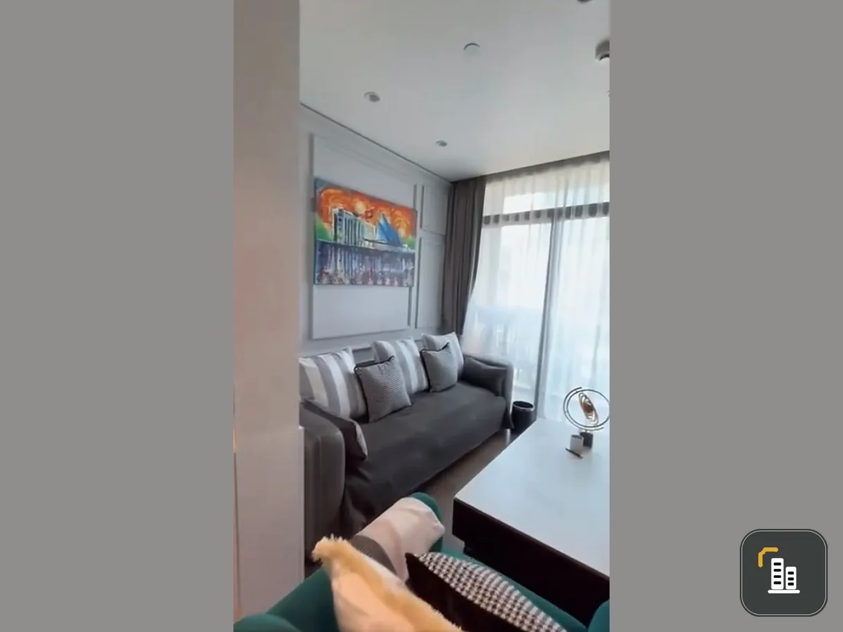 Condo for rent, Muniq Sukhumvit 23, large room, comfortable. Lots of usable space If you don't reserve, you will definitely miss out. Let me tell you.