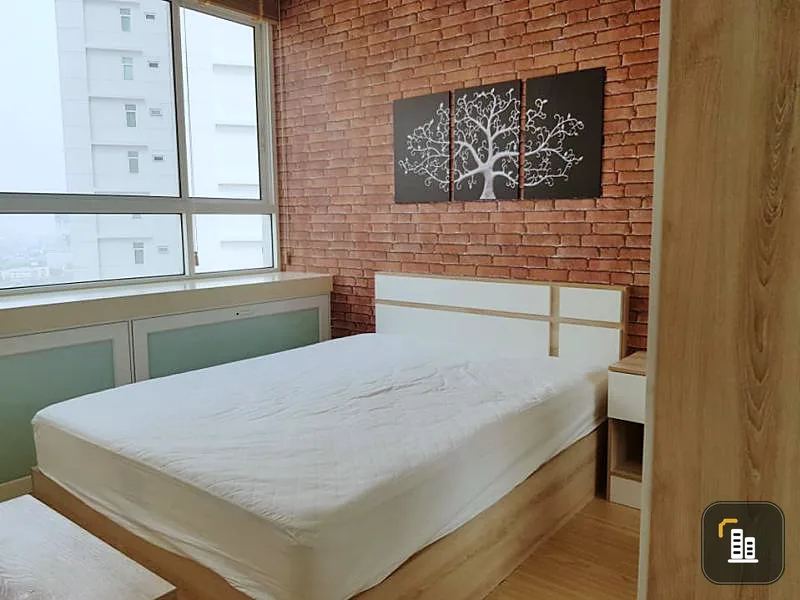** Rent TC green Rama 9 ** Phase 2 Full Furnished near MRT Rama 9, very convenient. Hurry and make a reservation.