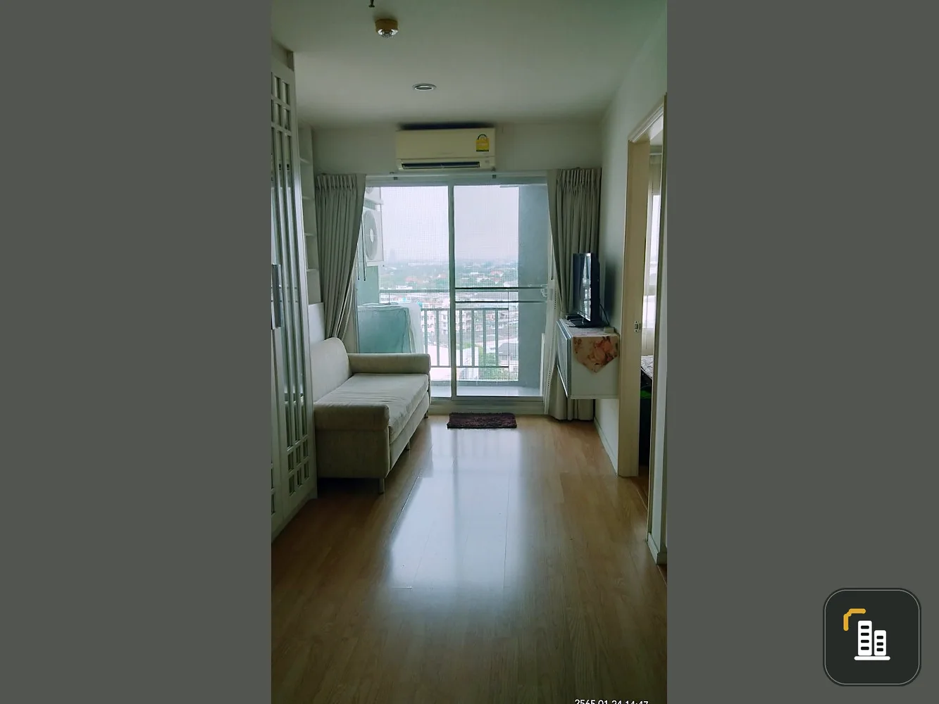 Condo for sale, Lumpini Ville, Sukhumvit 77, east side, good location, built-in decoration, don't wait.