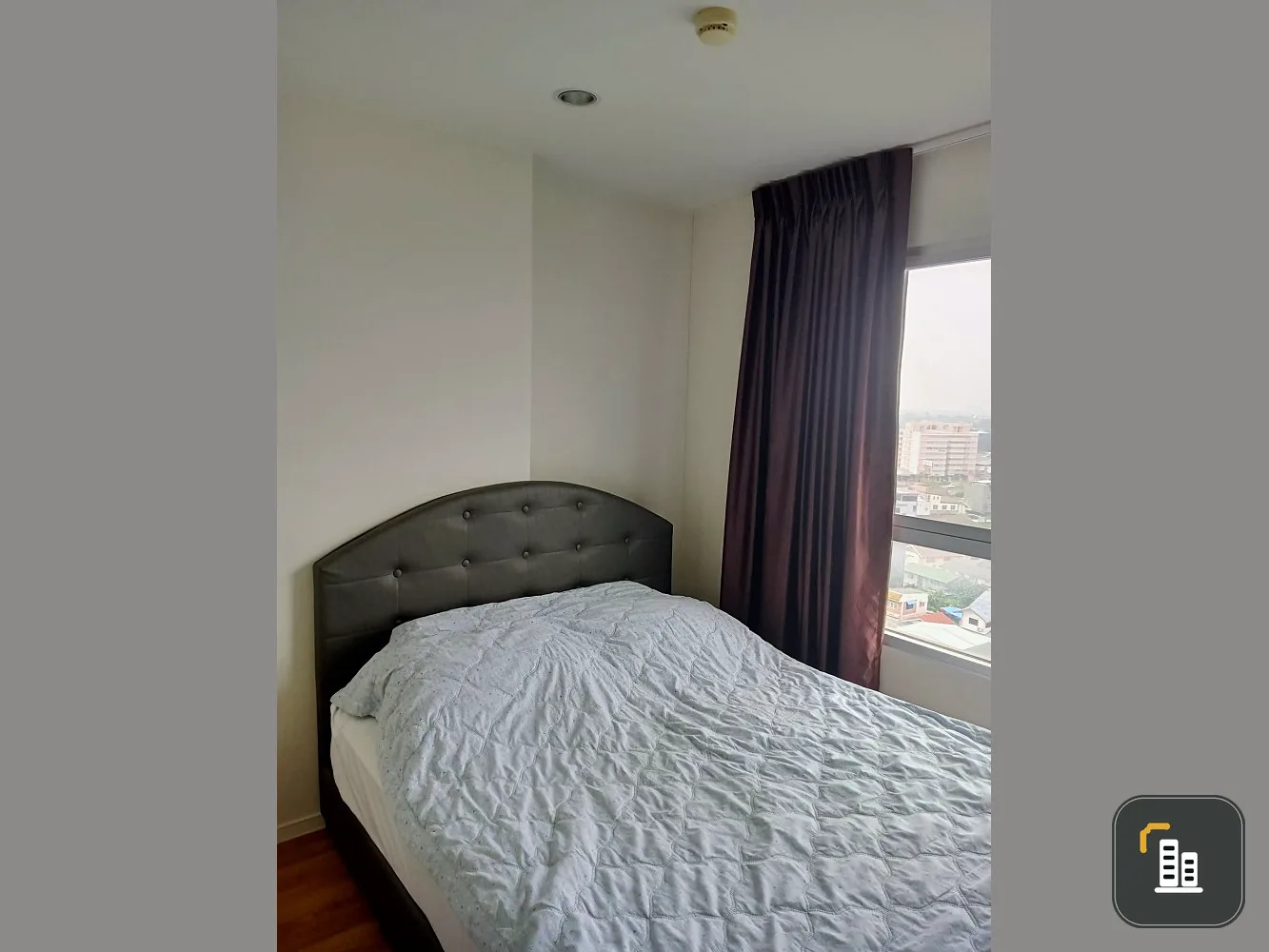 For sale Lumpini Ville Nakhon In-Riverview. The room is ready to move in. Divided into proportions, separate kitchen, don't make a big mistake when bo