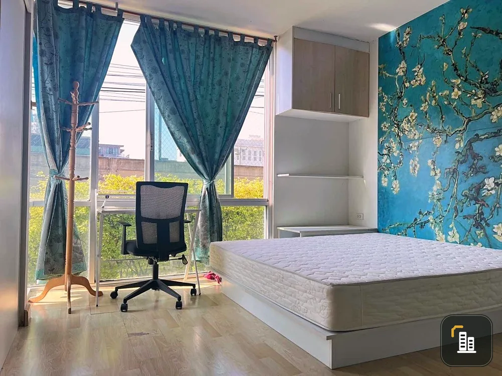 Condo for sale, The Iris Rama 9-Srinakarin, 1 bedroom, 1 bathroom, 1st floor, ready to move in, fully furnished, reserve now.