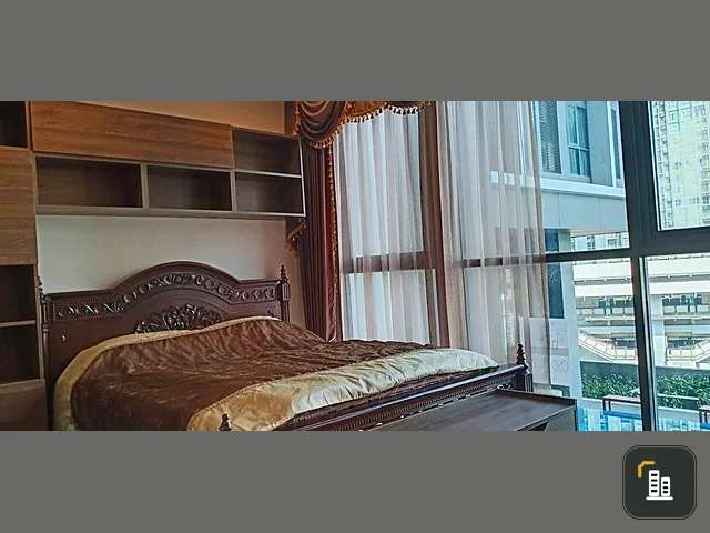 For rent!! Condo Ideo Mobi Sathorn-Taksin, Duplex room, 6th floor, beautifully decorated, fully furnished, ready to move in, don't miss it!!