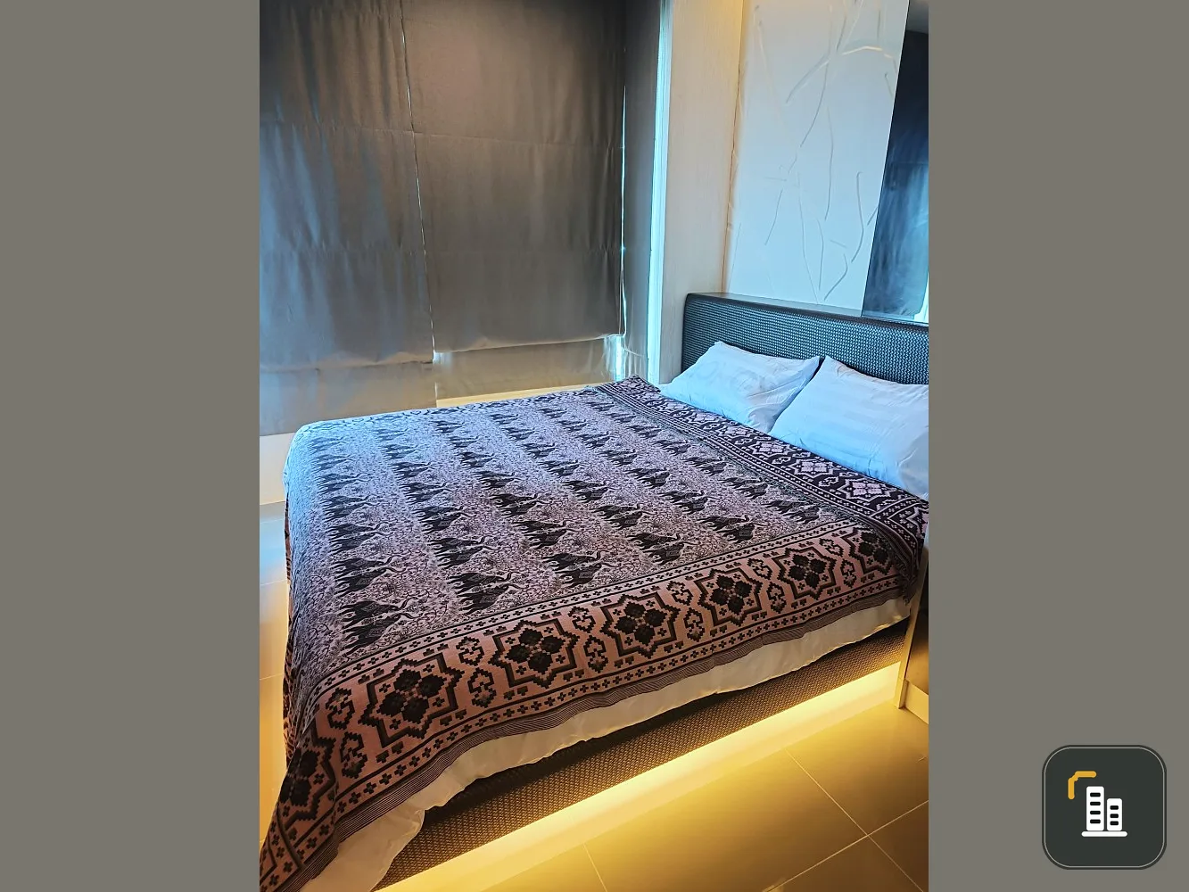 For sale: Lumpini Park Beach, Jomtien (Jomtien), room decorated with bright walls, ready to move in, complete set of furniture, hurry and reserve now.