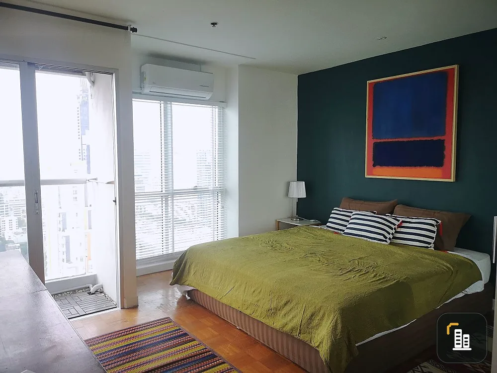 Condo for rent, Silom Suite, 1 bedroom, 1 bathroom, furnished + electrical appliances, good price, book now.