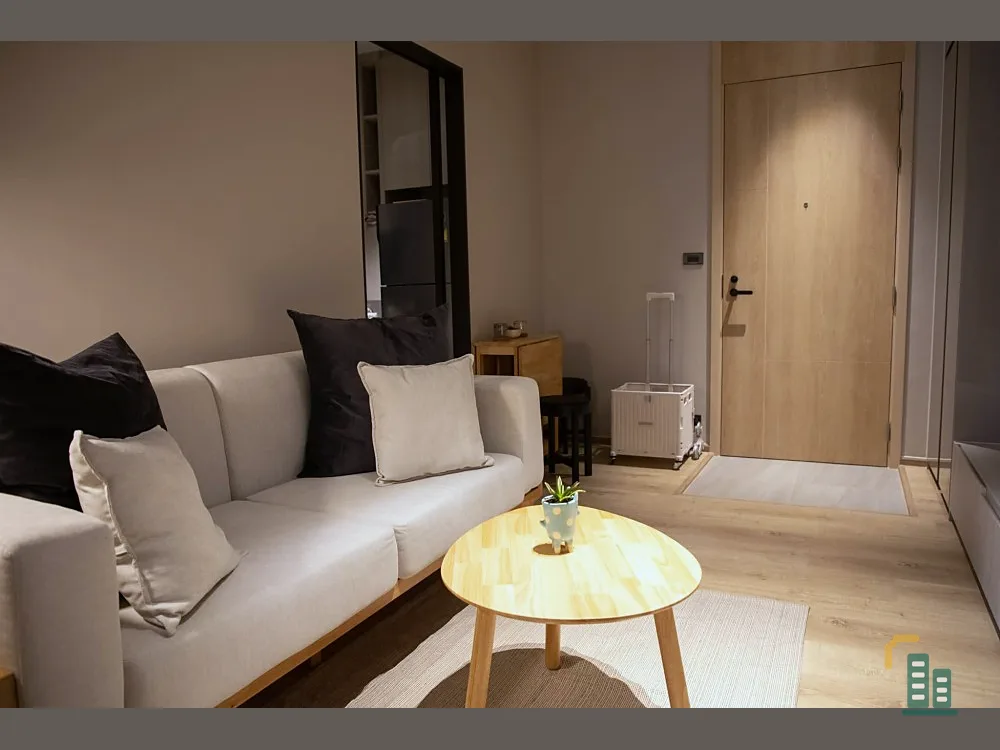 For rent, The Fine Bangkok Thonglor-Ekkamai, decorated in Modern Minimal style, easy on the eyes, extremely livable, don't miss it.