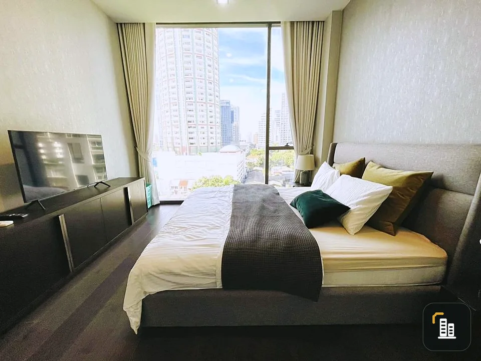 For rent, Laviq Sukhumvit 57, spacious room, elegantly decorated, very livable, full electrical appliances, don't miss it.